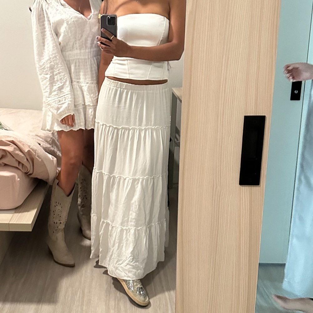 Aritzia White Corset